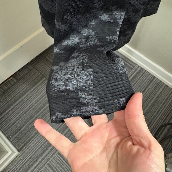 Ming Wang black and gray patterned open front blazer cardigan. Retail $310 - Picture 5 of 8